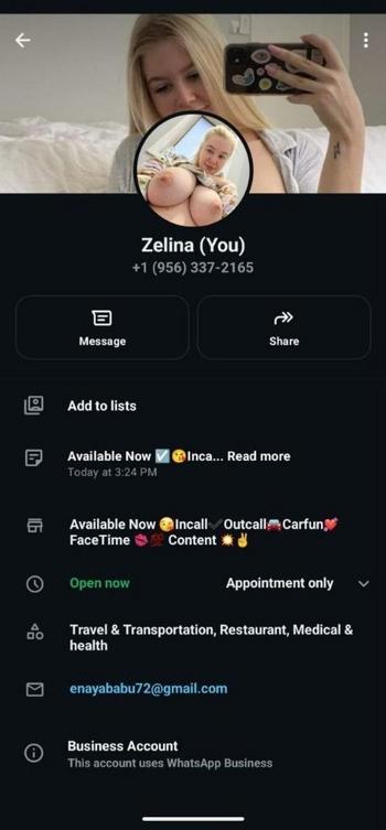 956-337-2165, 26  female escort, Victoria
